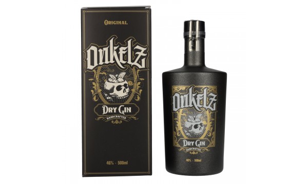 BÖHSE ONKELZ Handcrafted Dry Gin 46% Vol. 0,5l dovanų dėžutėje