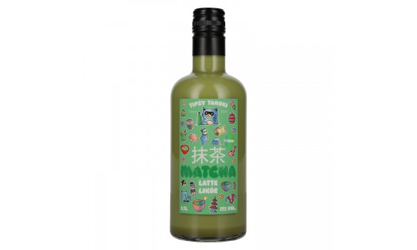 Tipsy Tanuki Matcha Latte Likör 15% Vol. 0,5l Tipsy Tanuki Matcha Latte Likör 15% Vol. 0,5l