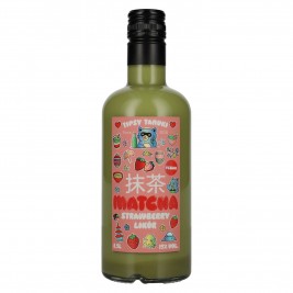 Tipsy Tanuki Matcha Strawberry Likör 15% Vol. 0,5l