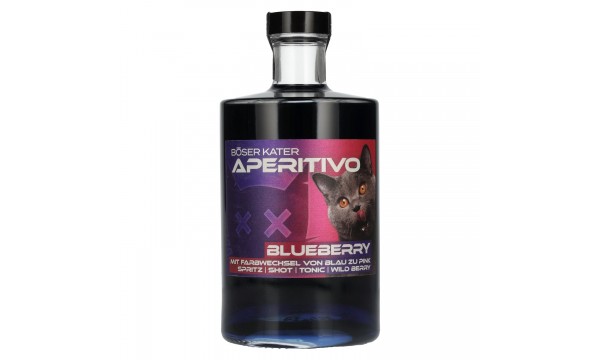 BÖSER KATER Aperitivo Blueberry Farbwechsel 15% Vol. 0,5l BÖSER KATER Aperitivo Blueberry Farbwechsel 15% Vol. 0,5l