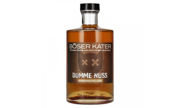 BÖSER KATER Dumme Nuss Likör 20% Vol. 0,5l