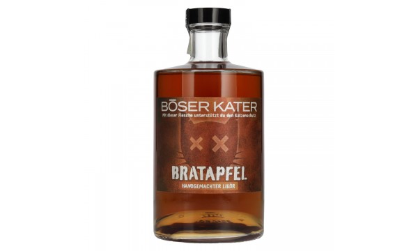 BÖSER KATER Bratapfel Likör 20% Vol. 0,5l