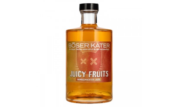 BÖSER KATER Juicy Fruits Likör 20% Vol. 0,5l