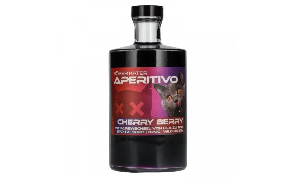 BÖSER KATER Aperitivo Cherry Berry Farbwechsel 15% Vol. 0,5l BÖSER KATER Aperitivo Cherry Berry Farbwechsel 15% Vol. 0,5l