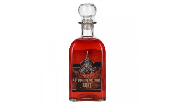 V-Sinne Schwarzwald STAR TREK Klingon Blood Gin Limited Edition 40% Vol. 0,5l