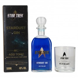 V-Sinne Schwarzwald STAR TREK Stardust Gin 40% Vol. 0,5l dovanų dėžutėje su taure