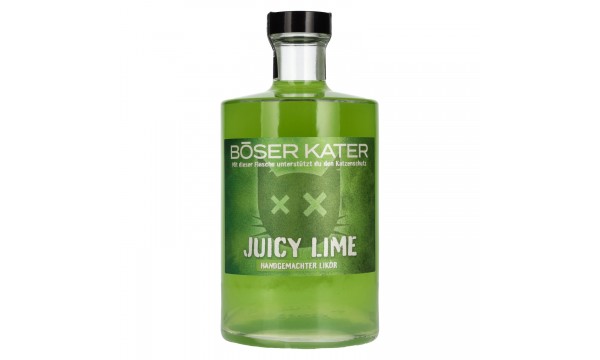 BÖSER KATER Juicy Lime Likör 17% Vol. 0,5l