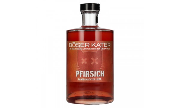 BÖSER KATER Pfirsich Likör 20% Vol. 0,5l