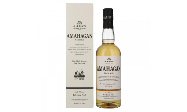 Amahagan World Malt Whisky Edition No.1 47% Vol. 0,7l dovanų dėžutėje