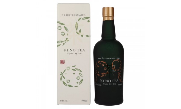 KI NO TEA Kyoto Dry Gin 45,1% Vol. 0,7l dovanų dėžutėje