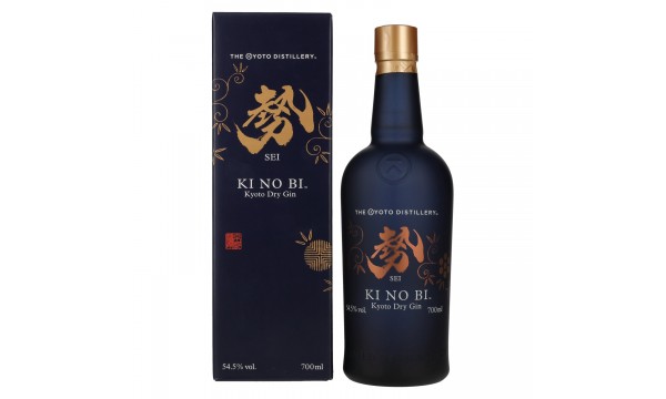 KI NO BI SEI Kyoto Dry Gin 54,5% Vol. 0,7l dovanų dėžutėje