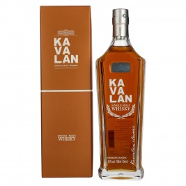Kavalan Classic Single Malt Whisky 40% Vol. 0,7l dovanų dėžutėje