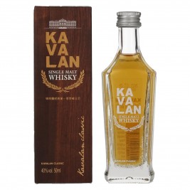 Kavalan Classic Single Malt Whisky 40% Vol. 0,05l dovanų dėžutėje