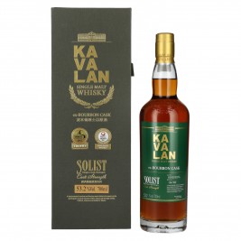 Kavalan SOLIST Single Malt Whisky ex-BOURBON CASK 53,2% Vol. 0,7l dovanų dėžutėje