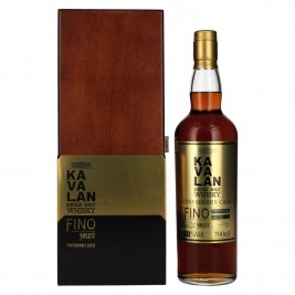 Kavalan SOLIST Fino Sherry Cask 57,8% Vol. 0,7l medinėje dėžutėje