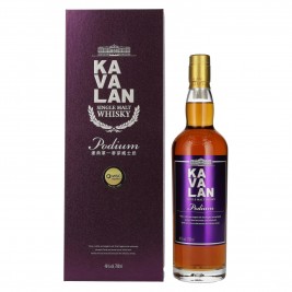 Kavalan PODIUM Single Malt Whisky 46% Vol. 0,7l dovanų dėžutėje