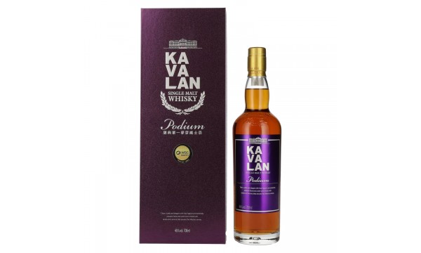 Kavalan PODIUM Single Malt Whisky 46% Vol. 0,7l dovanų dėžutėje