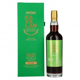 Kavalan SOLIST Single Malt Whisky Port Cask 59,4% Vol. 0,7l dovanų dėžutėje