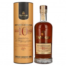 Tanduay 10 Years Old Reserve Dark Rum 40% Vol. 0,7l dovanų dėžutėje