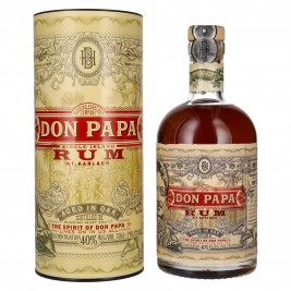 Don Papa 7 Years Old Single Island Rum 40% Vol. 0,7l dovanų dėžutėje
