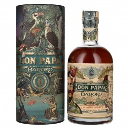 Don Papa BAROKO Eco Canister 40% Vol. 0,7l dovanų dėžutėje