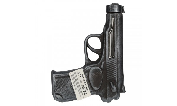 Zlatogor Makarov Pistole Vodka 38% Vol. 0,1l