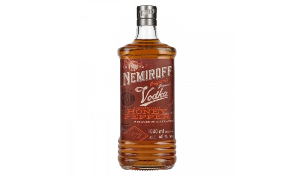 Nemiroff HONEY PEPPER Flavoured Vodka 40% Vol. 1l