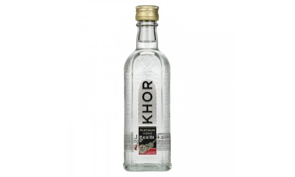 Khortytsa KHOR PLATINUM Vodka 40% Vol. 0,1l