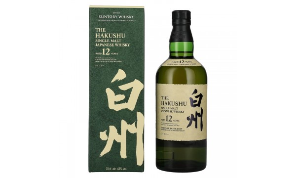 Suntory The Hakushu 12 Years Old Single Malt 43% Vol. 0,7l dovanų dėžutėje