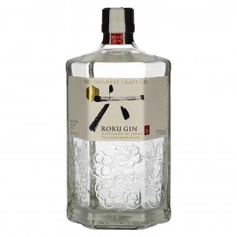 Roku Gin The Japanese Craft Gin 43% Vol. 0,7l
