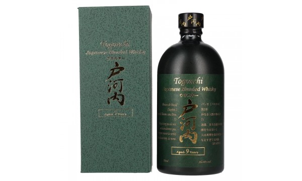 Togouchi 9 Years Old Japanese Blended Whisky 40% Vol. 0,7l dovanų dėžutėje
