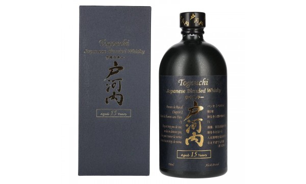 Togouchi 15 Years Old Japanese Blended Whisky 43,8% Vol. 0,7l dovanų dėžutėje