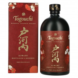 Togouchi KIWAMI Distiller's Reserve Japanese Blended Whisky 40% Vol. 0,7l dovanų dėžutėje