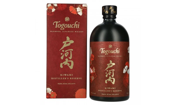 Togouchi KIWAMI Distiller's Reserve Japanese Blended Whisky 40% Vol. 0,7l dovanų dėžutėje Togouchi KIWAMI Distiller's Reserve Japanese Blended Whisky 40% Vol. 0,7l dovanų dėžutėje
