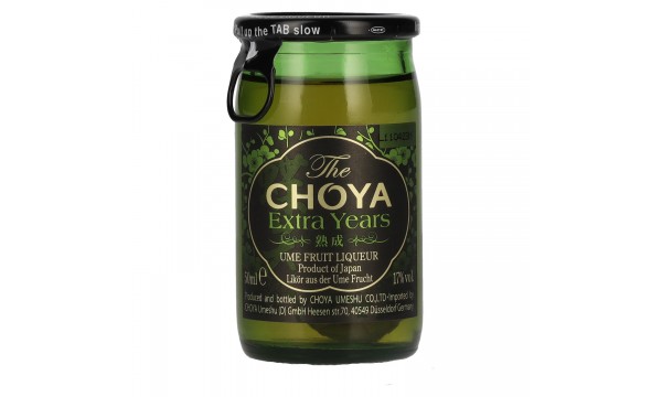 The Choya Extra Years Ume Fruit Liqueur 17% Vol. 0,05l