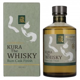 Kura The Whisky Blended Malt Rum Cask Finish 40% Vol. 0,7l dovanų dėžutėje