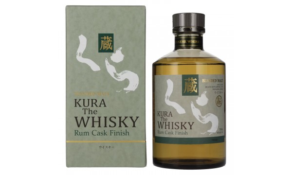 Kura The Whisky Blended Malt Rum Cask Finish 40% Vol. 0,7l dovanų dėžutėje