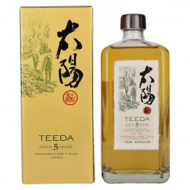 Teeda 5 Years Old Japanese Craft Rum 40% Vol. 0,7l dovanos dėžutėje