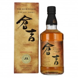 Matsui Whisky THE KURAYOSHI Pure Malt Whisky SHERRY CASK 43% Vol. 0,7l dovanų dėžutėje