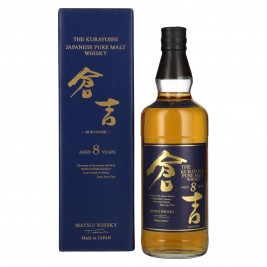 Matsui Whisky THE KURAYOSHI 8 Years Old Pure Malt Whisky 43% Vol. 0,7l dovanų dėžutėje