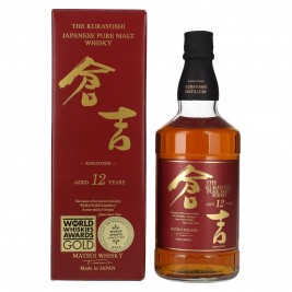 Matsui Whisky THE KURAYOSHI 12 Years Old Pure Malt Whisky 43% Vol. 0,7l dovanų dėžutėje