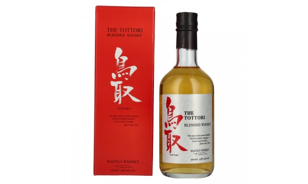 Matsui Whisky THE TOTTORI Blended Japanese Whisky 43% Vol. 0,5l dovanų dėžutėje