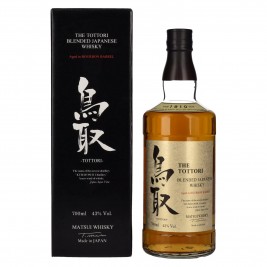 Matsui Whisky THE TOTTORI Blended Japanese Whisky BOURBON BARREL 43% Vol. 0,7l dovanų dėžutėje
