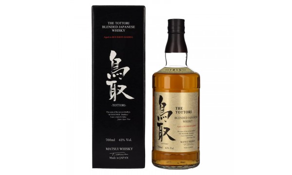 Matsui Whisky THE TOTTORI Blended Japanese Whisky BOURBON BARREL 43% Vol. 0,7l dovanų dėžutėje