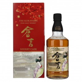 Matsui Whisky THE KURAYOSHI Pure Malt Whisky SHERRY CASK 43% Vol. 0,7l dovanų dėžutėje