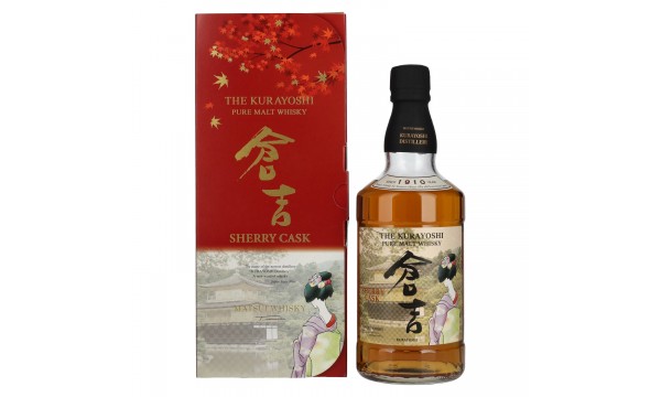 Matsui Whisky THE KURAYOSHI Pure Malt Whisky SHERRY CASK 43% Vol. 0,7l dovanų dėžutėje