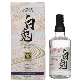 Matsui Gin THE HAKUTO Premium 47% Vol. 0,7l dovanų dėžutėje