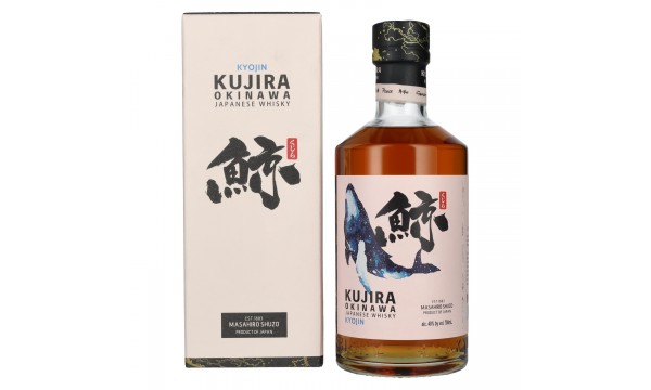 Kyojin Kujira Okinawa MASAHIRO SHUZO Japanese Whisky 40% Vol. 0,7l dovanų dėžutėje