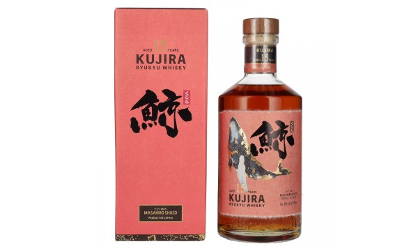 Kujira Ryukyu 15 Years Old Single Grain Whisky 43% Vol. 0,7l dovanų dėžutėje