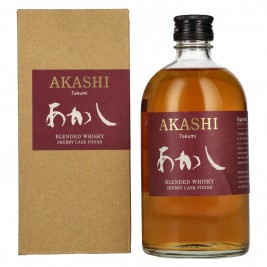 AKASHI Takumi Sherry Cask Finish Japanese Blended Whisky 40% Vol. 0,5l dovanų dėžutėje